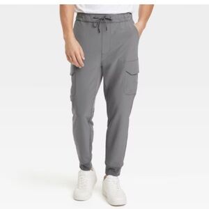 VRST Gray Cargo Pocket Jogger Crop Pants XL NWOT